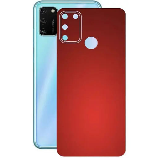 Защитная пленка StatusSKIN для Honor 9A Корпус Винил красная матовая