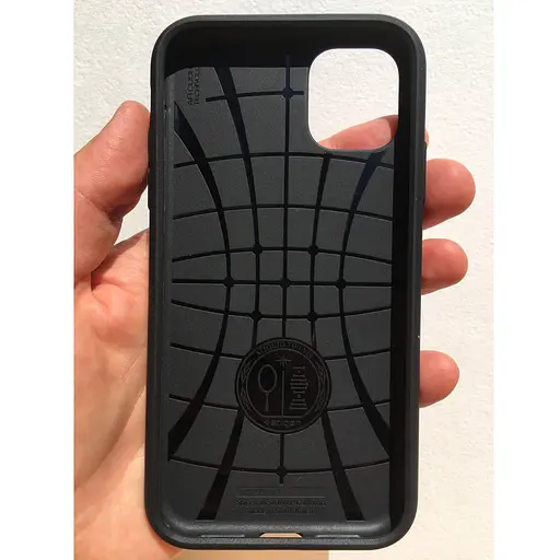 Протиударний чохол Spigen Core Armor для Iphone 11 Black 076CS27072 - фото 5