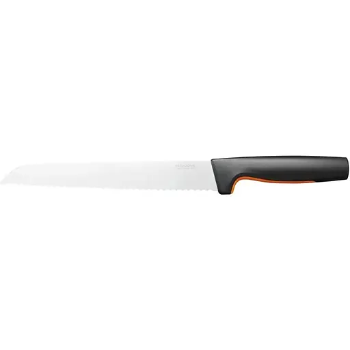 Нож кухонный Fiskars Functional Form для хлеба 21.3 см, нержавеющая сталь, пластик, черный kuh0014595