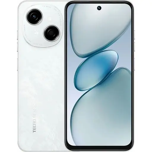Смартфон Tecno Spark Go 1 (KL4) 3/64GB Glittery White (4894947036446) (UA UCRF)