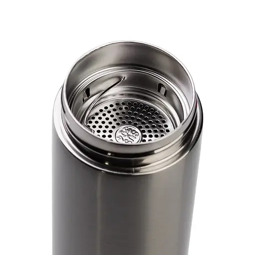 Подарочный набор: беспроводная машинка для стрижки с насадками + термос 530 мл с дисплеем + прозрачные косметички ПВХ (3 шт.) CP2026-21 - фото 9