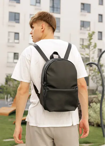 Мужской рюкзак Sambag Brix RQH черный 35 х 25 х 12 см (11521001m) - фото 3