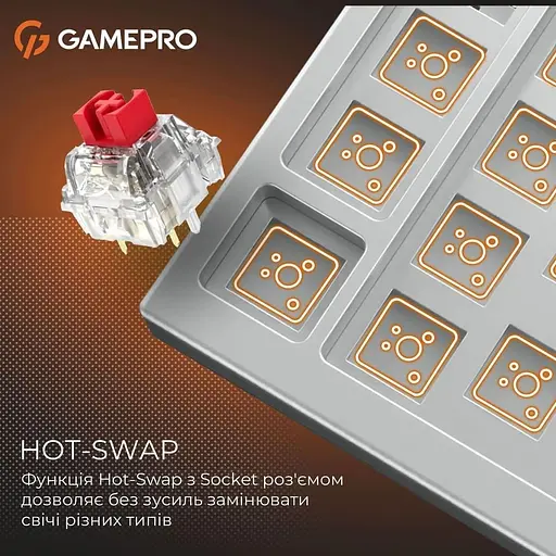 Клавіатура GamePro Genesis Silverlight MK126 (MK126) - фото 11