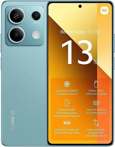 Смартфон Xiaomi Redmi Note 13 5G 8/256GB Ocean Teal Global Version