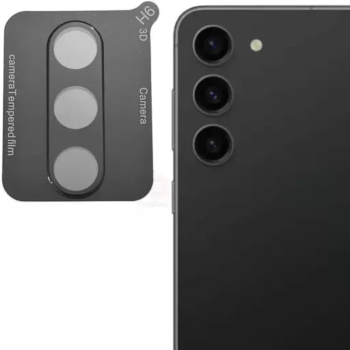 Захисне скло на камеру DK 3D Color Glass для Samsung Galaxy S23 S911 015644 black - фото 8