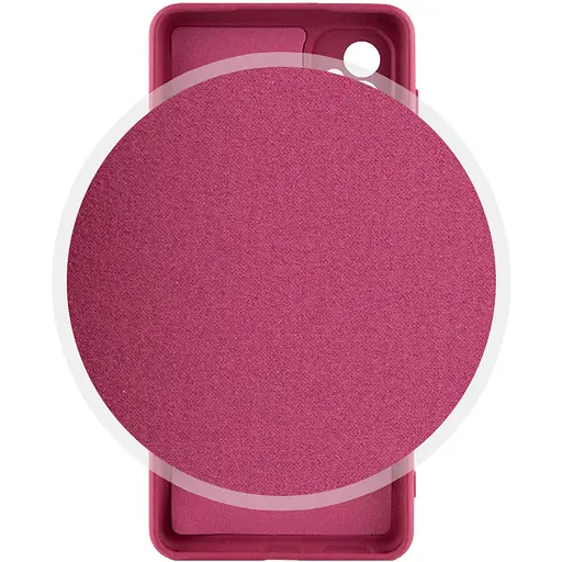 Чохол Silicone Cover Lakshmi Full Camera (A) для Samsung Galaxy M14 5G Бордовий / Marsala - фото 3