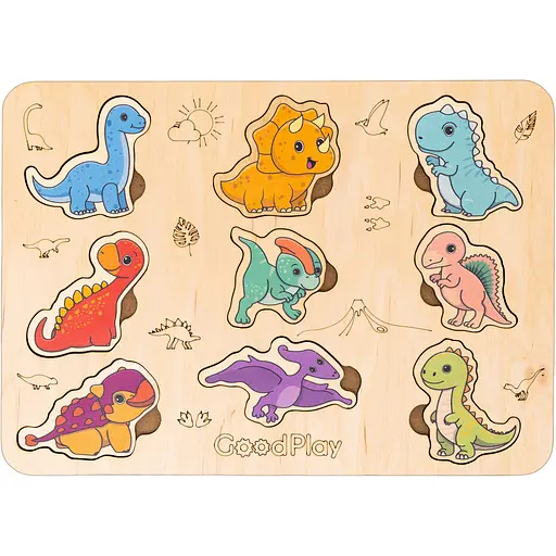 Пазл-сортер GoodPlay ДиноСвіт (PS-4-019)