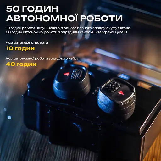 Активні захисні навушники (беруші) Earmor M20T PRO Black з Bluetooth 5.4 (96-00107) - фото 12