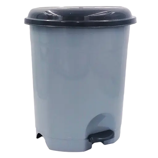 Відро Planet з педаллю овальне 12 л антрацитове (00-00020093)