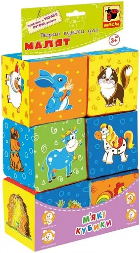 Набір м'яких кубиків "Ферма" Macik МС 090601-02 - фото 3