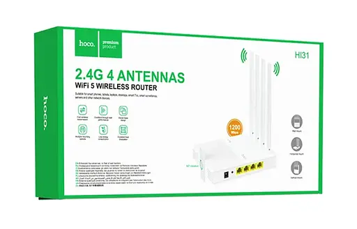 Wi-Fi Роутер Hoco HI31 - фото 3