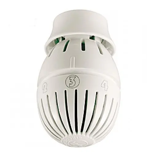 Комплект для радіаторів прямий Giacomini R470FX013 з двома кранами і термоголовкою 1/2" 30412 - фото 2