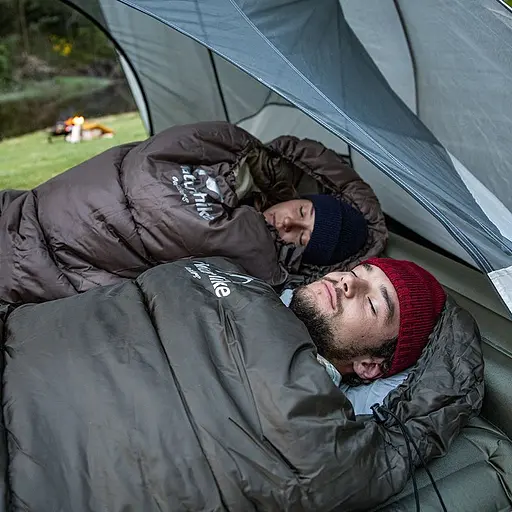 Спальник з капюшоном Naturehike U250S NH20MSD07, 0°C правий коричневий - фото 5