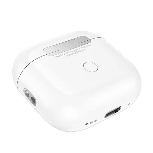 Бездротові навушники Hoco EQ14 Cool color true бездротовий BT headset with touch screen, BT5.4, 40mAh, 500mAh, 7h, white - фото 6