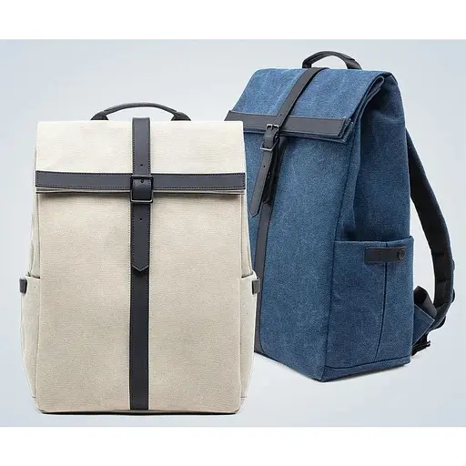 Рюкзак Xiaomi RunMi 90 GRINDER Oxford Backpack Dark Blue (темно синий) - фото 4
