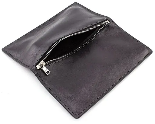 Женский кожаный кошелек Grande Pelle 20х10х2 см acs0024486 - фото 10