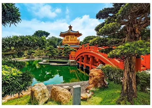 Пазл Castorland Сад Нан Лиан Гонконг Китай 1000 эл. (C-104932) - фото 2