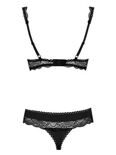 Еротичний комплект Obsessive Miamor S/M чорний - фото 7