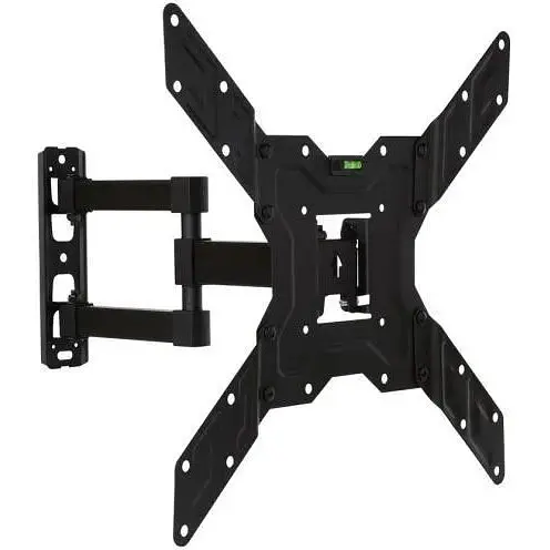 Настінне кріплення LCD/Plasma TV 26-55" Walfix R-393B колір чорний, до 35 кг, VESA:400x400 мм, нахил: -10º ~ +3º, поворот: до 180 - фото 1