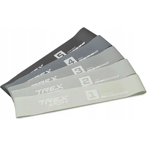 Набор резинок для фитнеса Trex Sport TX-065RBG 1-18кг