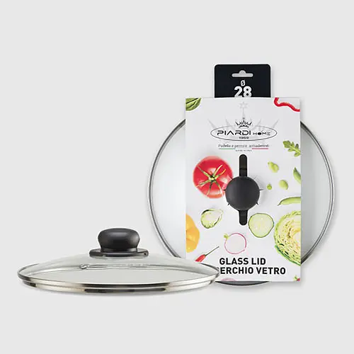 Крышка стеклянная Piardi Home CARDED 24см (COPV24ACCFAS)