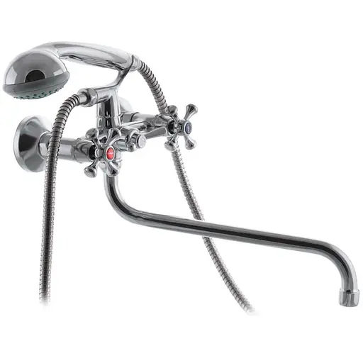 Смеситель для ванны G-Ferro 143 FE0013 Хром - фото 1