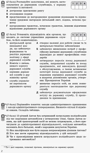 Контроль навчальних досягнень. Правознавство 11 клас. Профільний рівень - фото 3