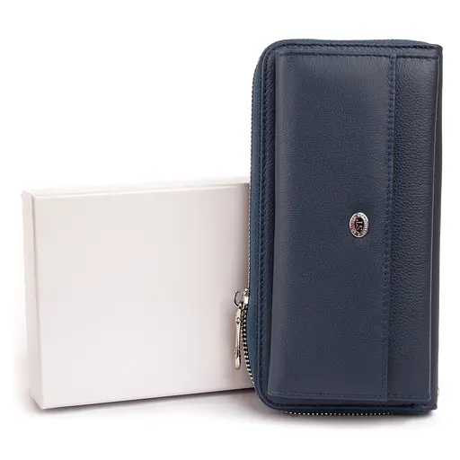 Кожаный женский кошелек ST Leather 20х10х2 см acs0015295 - фото 6