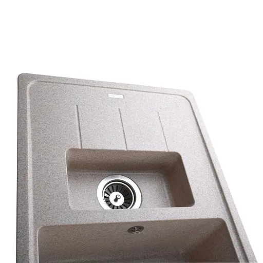 Гранитная мойка Globus Lux Izeo миндаль780x500мм-А0008 000008010, Терра - фото 5
