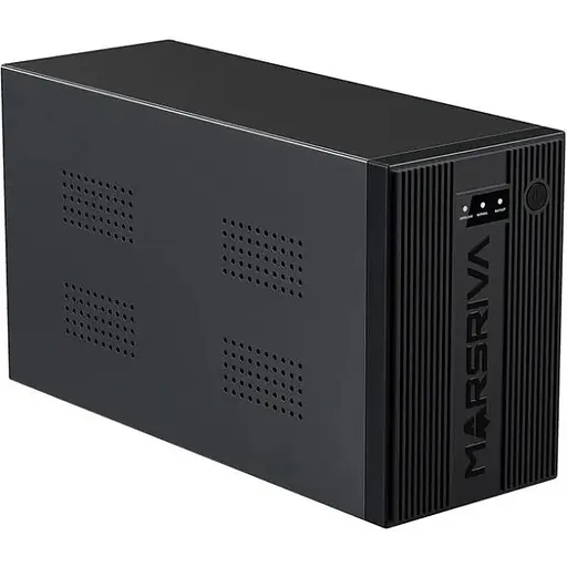 ИБП Marsriva MR-UF1500, 1500ВА/920Вт, Line-Interactive, LED version, 3хSchuko, 2x12V/9Ah - фото 2