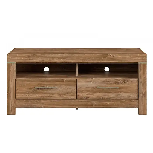 Тумба під телевізор з підсвіткою ВМК (БРВ) Герман RTV2S/6/14 Дуб стерлінг (GRB-1964)