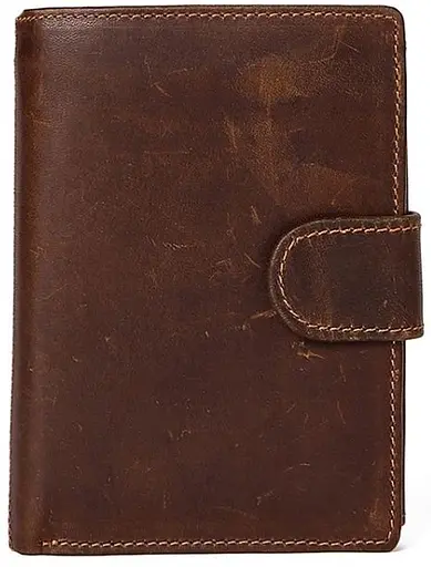 Кожаный портмоне Vintage 9х12.5х2 см acs0015296 - фото 2