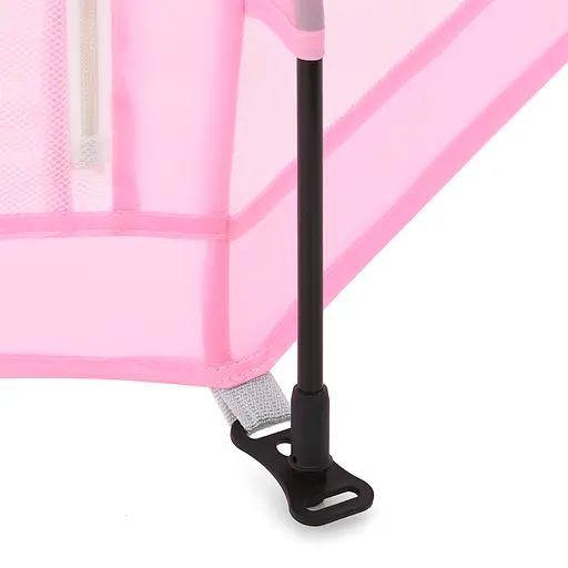 Палатка автоматическая MR 1512 с ковриком, 146x127x110 см, каркасная, сетчатые стены, розовый - фото 5