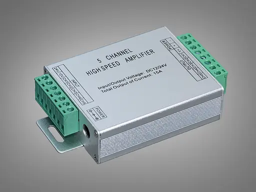 Потужний підсилювач для LED стрічки на 5 каналів - фото 1