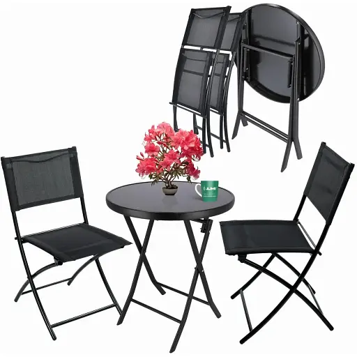 Комплект мебели Kontrast Tasos Black