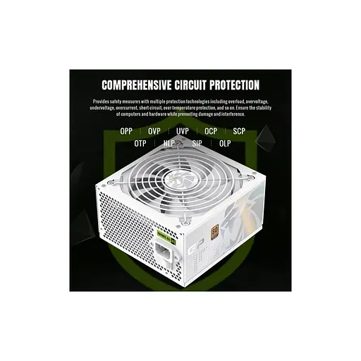 Блок живлення Gamemax 750W (GP 750B WH) - фото 7