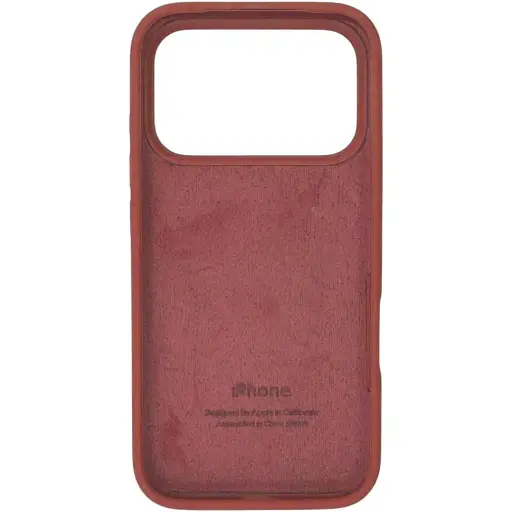 Чохол Silicone Case для Apple iPhone 17 Pro Max Saddle Brown AA [145109] - фото 2