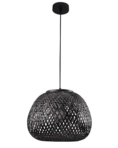 Люстра в стиле бохо, подвесной светильник Goldlux 329219 Zanzibar E27 1x20W IP20 Черный - фото 1