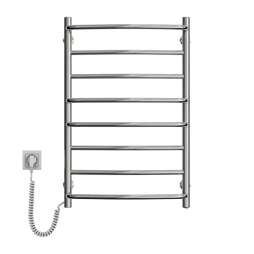 Рушникосушка електрична NAVIN Омега 530х800 ліва - фото 1