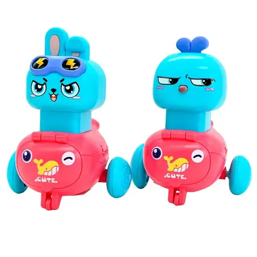 Машина с заводным механизмом, подвижные элементы, свисток. - фото 3