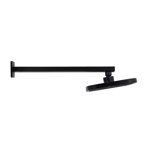 Душова система для душу Qtap Gemini прихованого монтажу на два споживача QTGEM113BLM45697 Black matt, Чорний матовий - фото 6