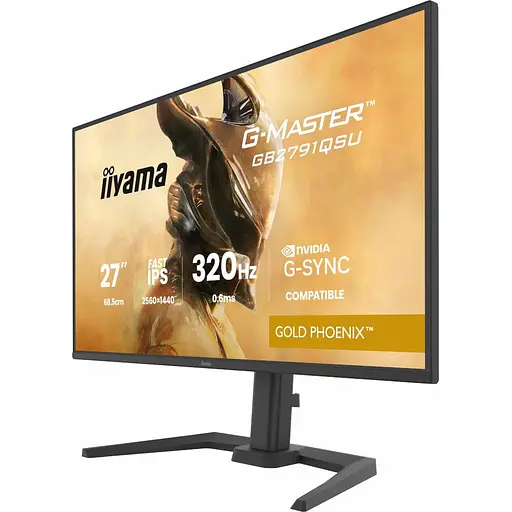 Монитор Iiyama 27" GB2791QSU-B1 QHD IPS 320Hz (GB2791QSU-B1) - фото 5