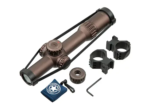 Оптический прицел Vector Optics Continental X10 1-10x28 (34 мм) ED FFP illum. VET-CTR FDE - фото 7