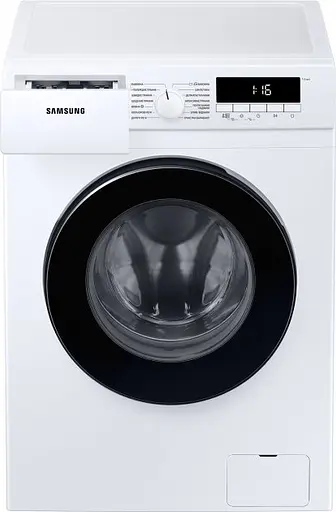 Стиральная машина Samsung WW80T3040BW/RU 8 кг фронтальная узкая 14 программ скорость отжима 1400 об/мин Класс энергопотребления A+++ 85x59.5x46.5 White - фото 2
