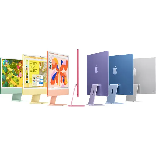 Моноблок Apple iMac 24'' M4 8CPU/8GPU 16GB/256GB Silver (MWUC3) 2024 [120404] - фото 4