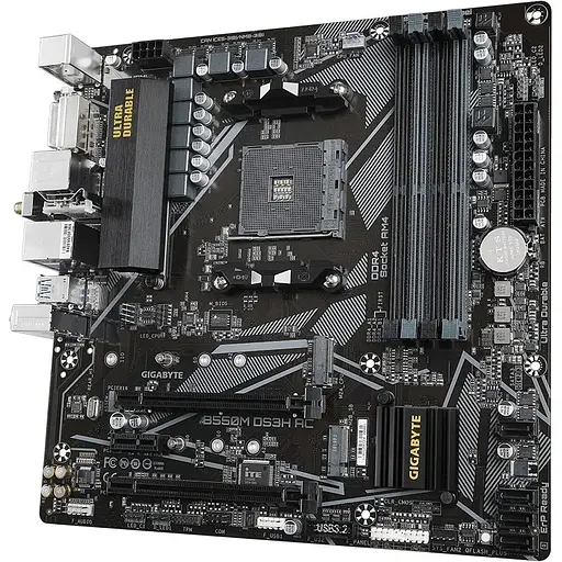 Материнська плата Gigabyte B550M DS3H AC Socket AM4 - фото 4