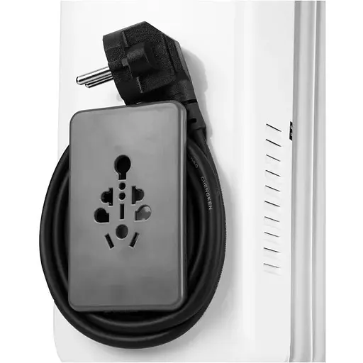 Масляний обігрівач Neo Tools 2000 Вт площа обогріву 25 кв.м підлоговий білий (90-152) - фото 3