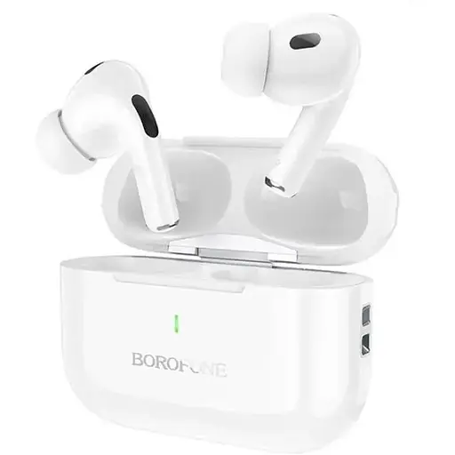 Навушники BluetoothBorofone BW59 White Кейс - фото 1