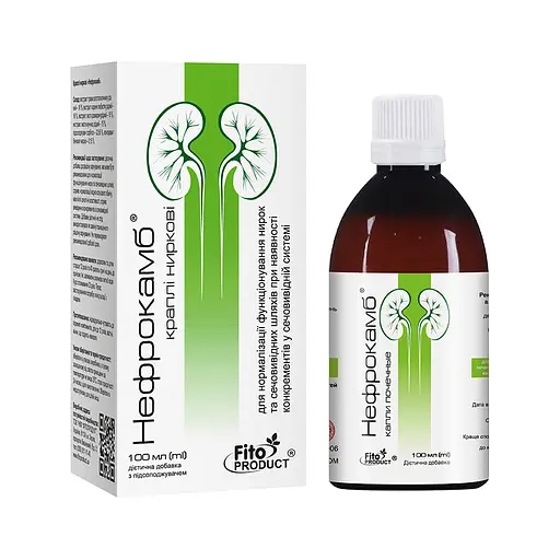 Краплі ниркові "Нефрокамб", 100 мл