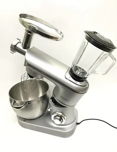 Кухонный комбайн 3 в 1 Royalty Line RL-PKM-2200ат Silver - фото 2